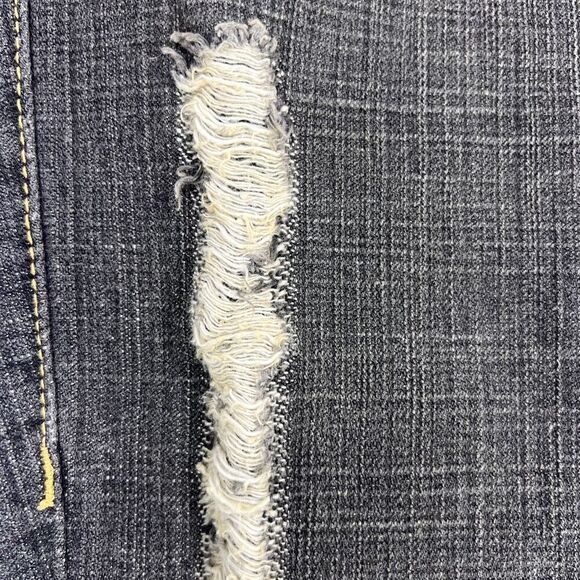 True Religion Women's 30 NWT Vintage Y2K 2004 JOEY Gray Wash Boot Cut Jeans - Picture 6 of 12